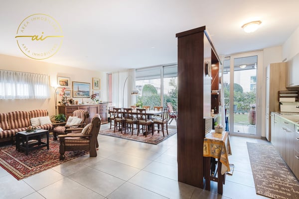 Comodo appartamento 1.5 locali con giardino a Lugano 2