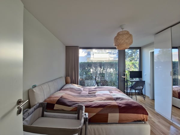 ESCLUSIVO 1.5 LOCALI AL PIANO TERRA CON GIARDINO PRIVATO A GENTILINO 9