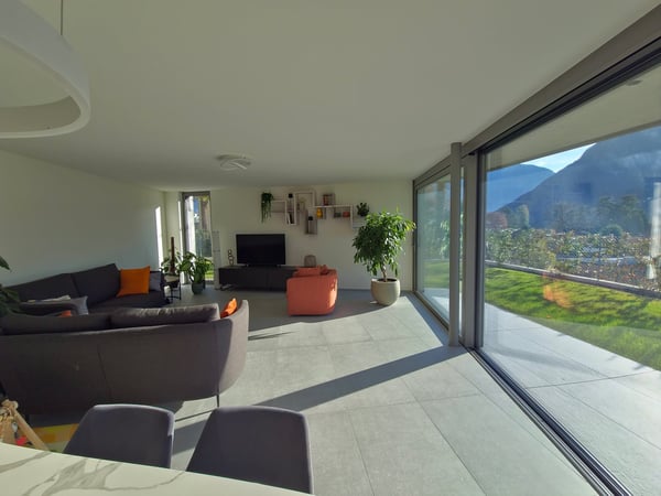 ESCLUSIVO 1.5 LOCALI AL PIANO TERRA CON GIARDINO PRIVATO A GENTILINO 4