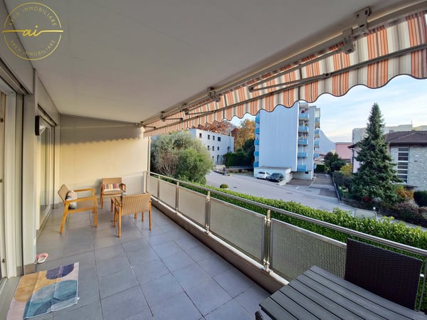 LUMINOSO APPARTAMENTO DI 1.5 LOCALI CON VISTA APERTA A PREGASSONA 2