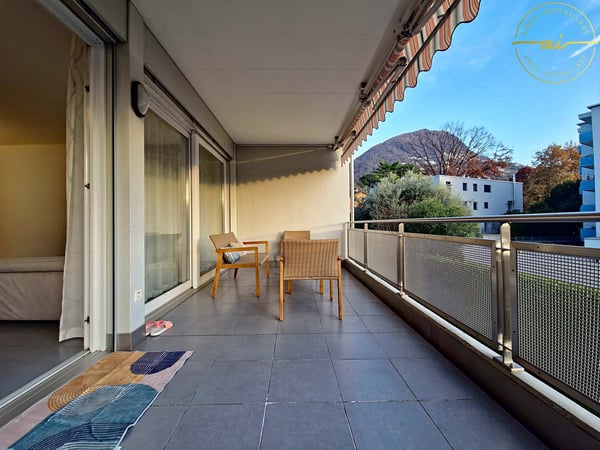 LUMINOSO APPARTAMENTO DI 1.5 LOCALI CON VISTA APERTA A PREGASSONA 9