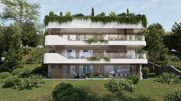 ESCLUSIVO 1.5 LOCALI CON VISTA LAGO GIARDINO E FINITURE DI PREGIO A CAPOLAGO 1