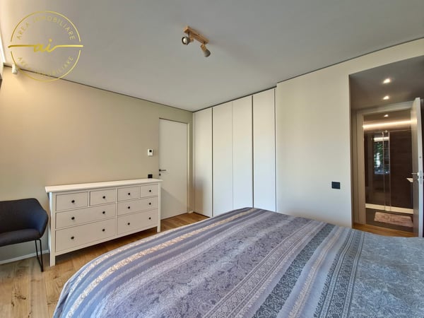 RAFFINATO APPARTAMENTO DI 1.5 LOCALI CON TERRAZZA E VISTA LAGO PARZIALE A PARADISO 16