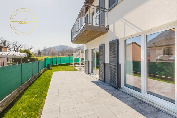 CASA INDIPENDENTE DI 1.5 LOCALI CON GIARDINO A MEZZOVICO 3