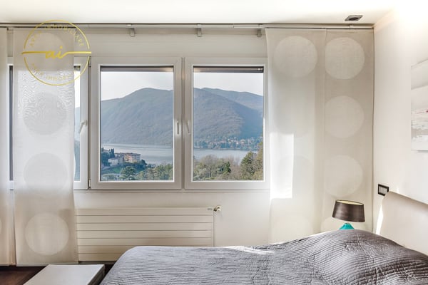 Meravigliosa villa unifamiliare con vista lago a Figino 3