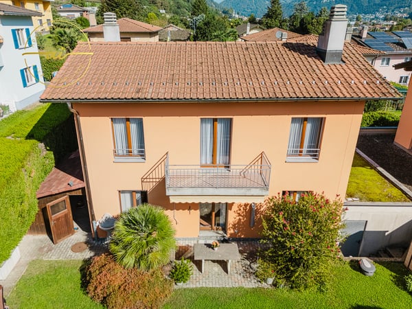 SPLENDIDA CASA CON GIARDINO A DUE PASSI DAL LAGO DI RIVA SAN VITALE 1