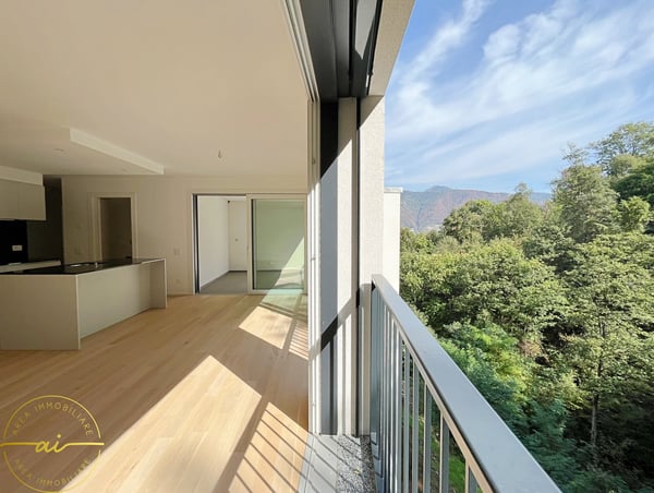 Moderno appartamento 1.5 locali con terrazza panoramica – Pedrinate 2