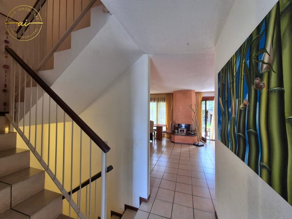 LUMINOSA CASA A SCHIERA DI TESTA CON GIARDINO A BARBENGO 13