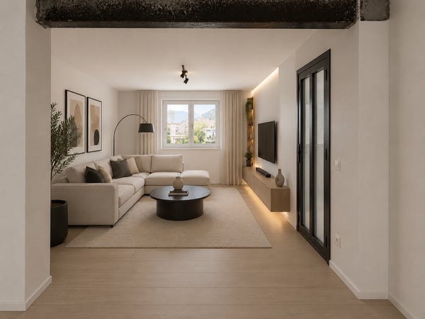 NUOVO APPARTAMENTO 3.5 LOCALI IN VILLA BIFAMILIARE A CRESCIANO – PIANO TERRA 1