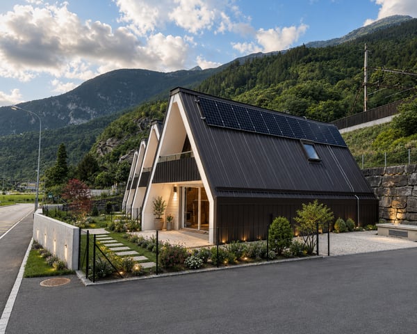 CARATTERISTICA CASA A SCHIERA 3.5 LOCALI MINERGIE A FAIDO 1