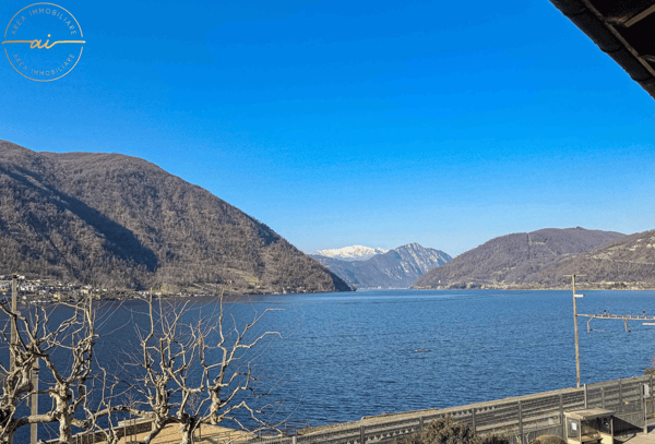 AFFASCINANTE MANSARDA 2.5 LOCALI CON VISTA LAGO A CAPOLAGO 8
