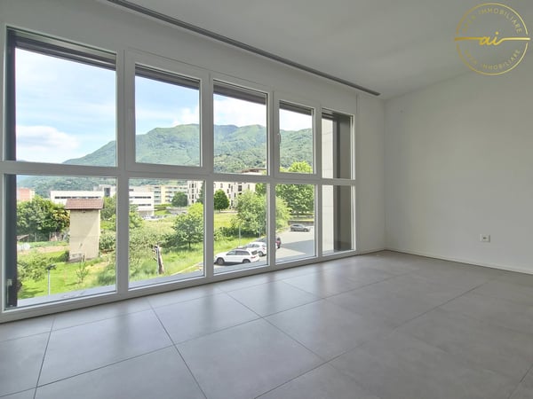 MODERNO APPARTAMENTO DI 3.5 LOCALI CON AMPIA TERRAZZA A GIUBIASCO 9