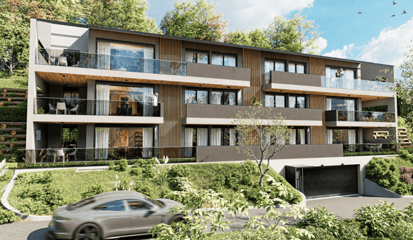 MERAVIGLIOSO DUPLEX DI 4.5 LOCALI CON GIARDINO PRIVATO A BOSCO LUGANESE PPP5 20