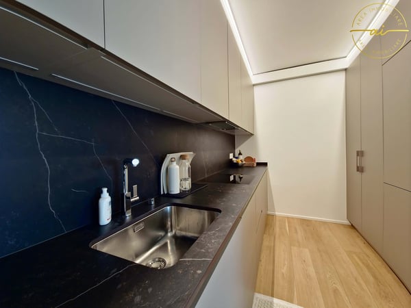 ELEGANTE APPARTAMENTO 3.5 LOCALI CON TERRAZZA E VISTA LAGO PARZIALE A PARADISO 7