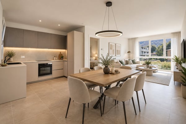 APPARTAMENTO 3.5 LOCALI CON STUPENDA TERRAZZA A BALERNA
