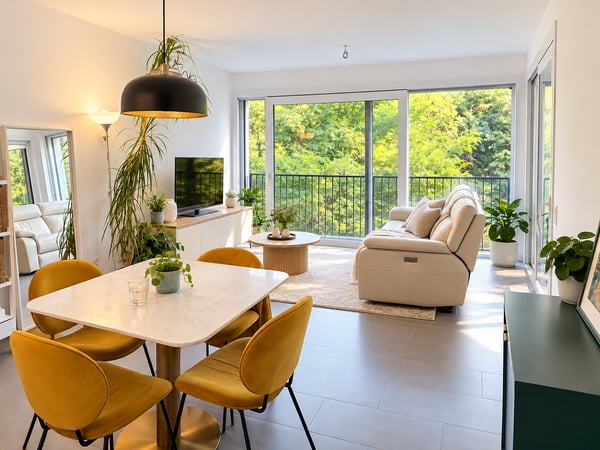 MODERNO 2.5 LOCALI CON TERRAZZA E VISTA SUL VERDE 2