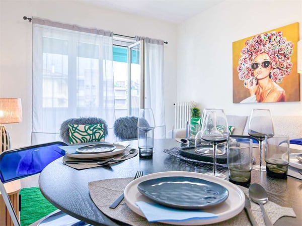 Chiasso, 1.5 ARREDATO, con balcone vista aperta 4