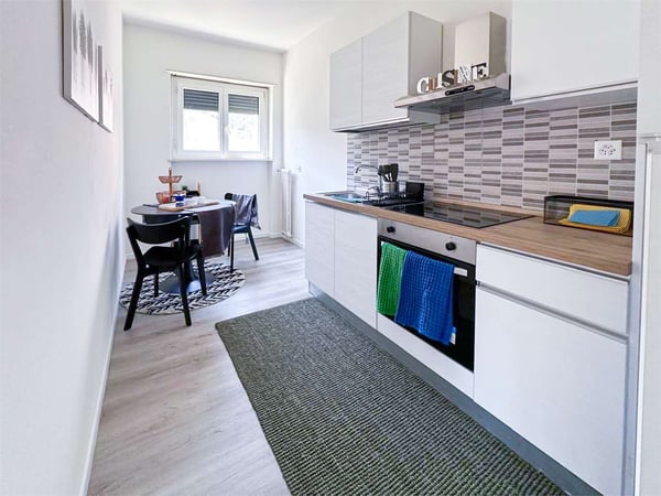 Chiasso, 1.5 ARREDATO, con balcone vista aperta 6