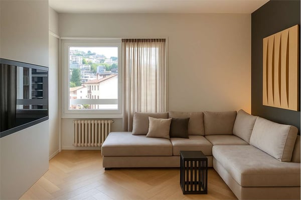 Attico di Design arredato nel Cuore di Lugano 2