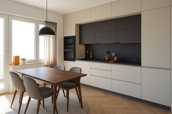 Attico di Design arredato nel Cuore di Lugano 1