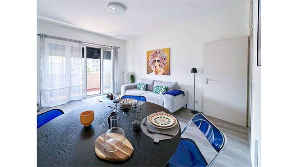 Chiasso, 1.5 ARREDATO, con balcone vista aperta 5