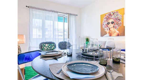 Chiasso, 1.5 ARREDATO, con balcone vista aperta 4