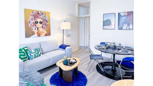 Chiasso, 1.5 ARREDATO, con balcone vista aperta 3