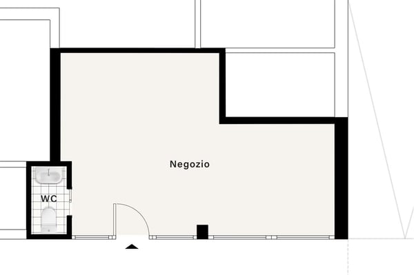 Negozio in vendita in posizione strategica 2