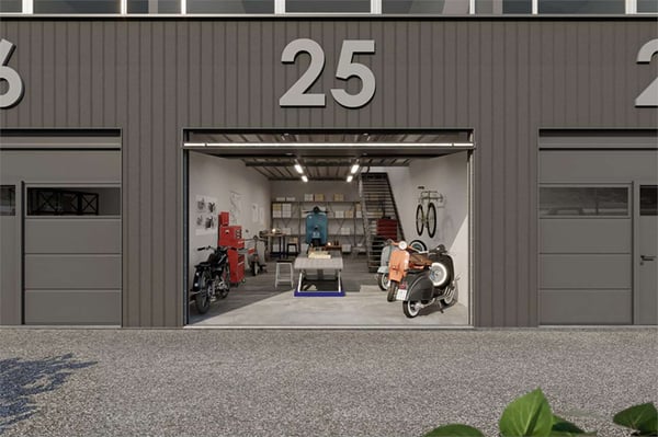 Box personalizzabile su due piani in posizione strategica 3