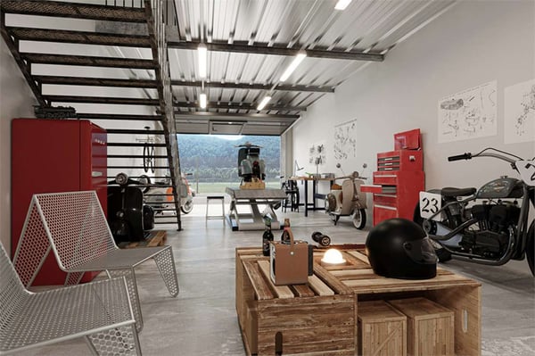 Box personalizzabile su due piani in posizione strategica 1