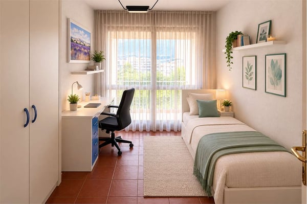 Luminoso 3.5 locali con terrazzo in residenza signorile 9