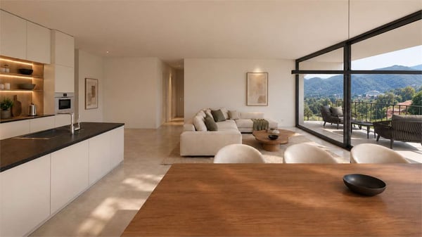 Terreno edificabile vista lago con progetto approvato 7