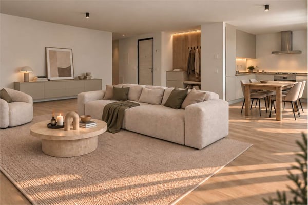 Elegante 3.5 locali con terrazza e vista aperta 1