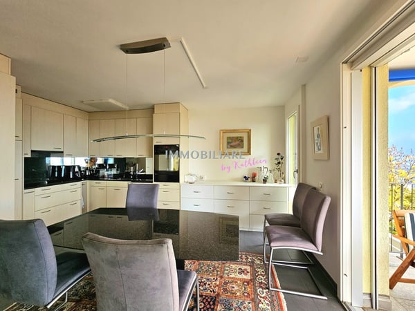 Duplex: 2 grosse Terrassen, Gartenanteil, Seesicht, Pool, Erstwohnsitz 4