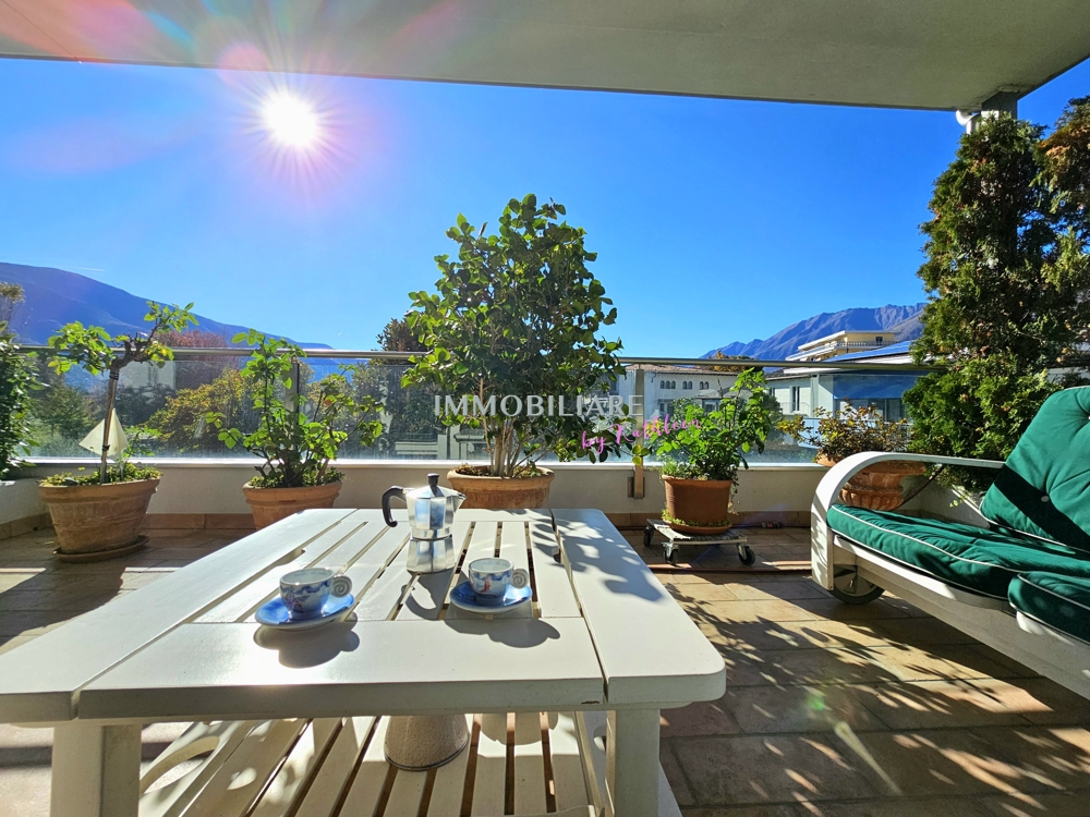 Immobilie in Ascona - Sonnige Wohnung mit Weitblick ins GrÃ¼ne  ruhige, zentrale Lage nah Ã¶V - Bild 2