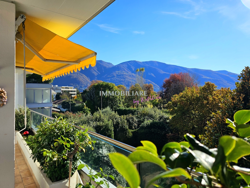 Immobilie in Ascona - Sonnige Wohnung mit Weitblick ins GrÃ¼ne  ruhige, zentrale Lage nah Ã¶V - Bild 1