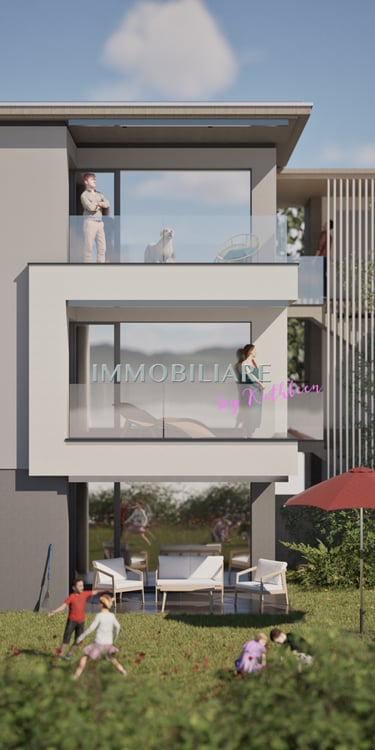 Modernes Neubau-Penthouse mit Seesicht in Piazzogna, ruhig, zentral 11