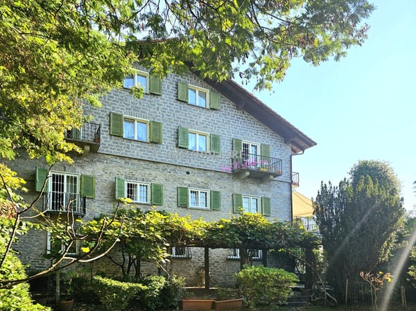 Charmantes Tessinerhaus mit Garten, ruhig + zentral nahe See u Bahnhof 1