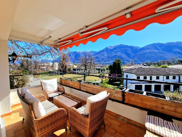 Ferienwohnung Attica mit Weitblick, ganzjährig sonnig, nah zur Maggia 2