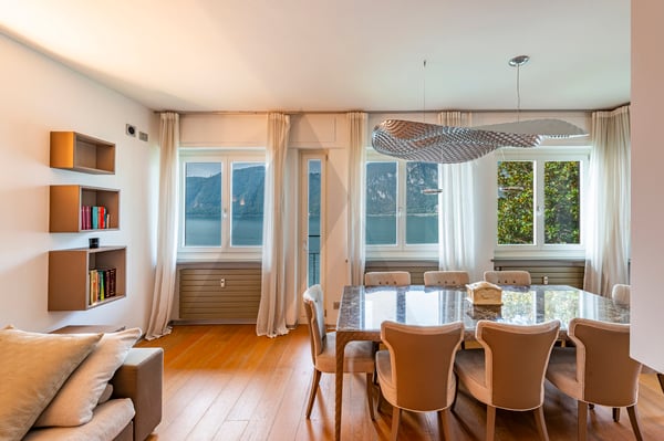 PRESTIGIOSO APPARTAMENTO VISTA LAGO - CAMPIONE D'ITALIA