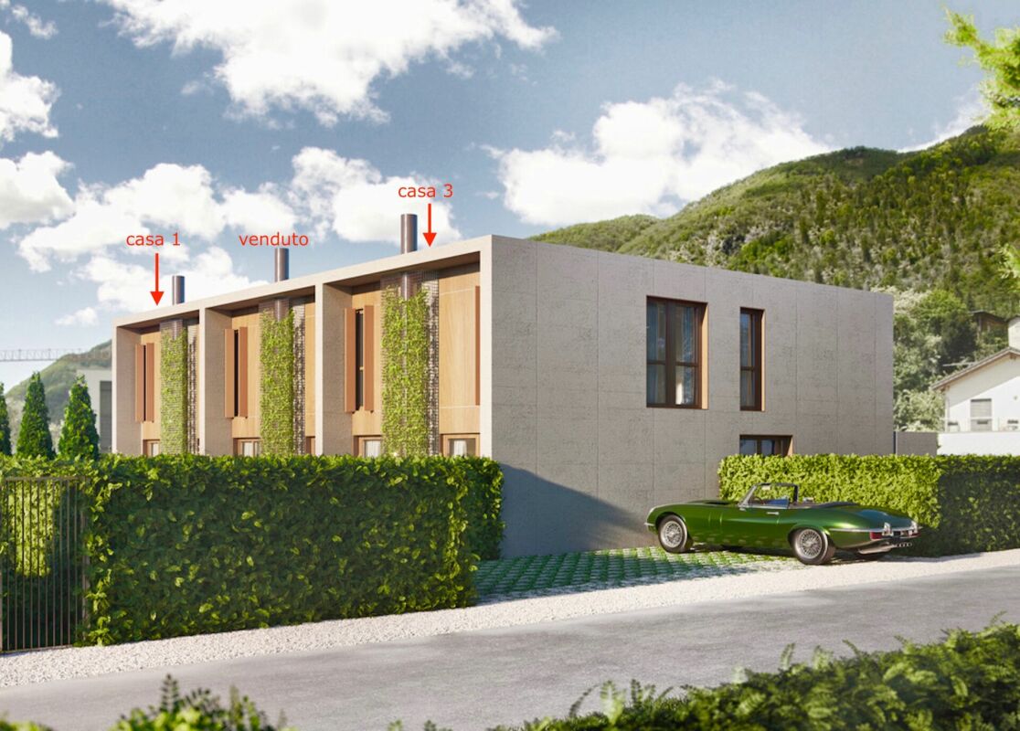 Einfamilien-/Reihenhaus mit Garten und 2 Parkplätzen