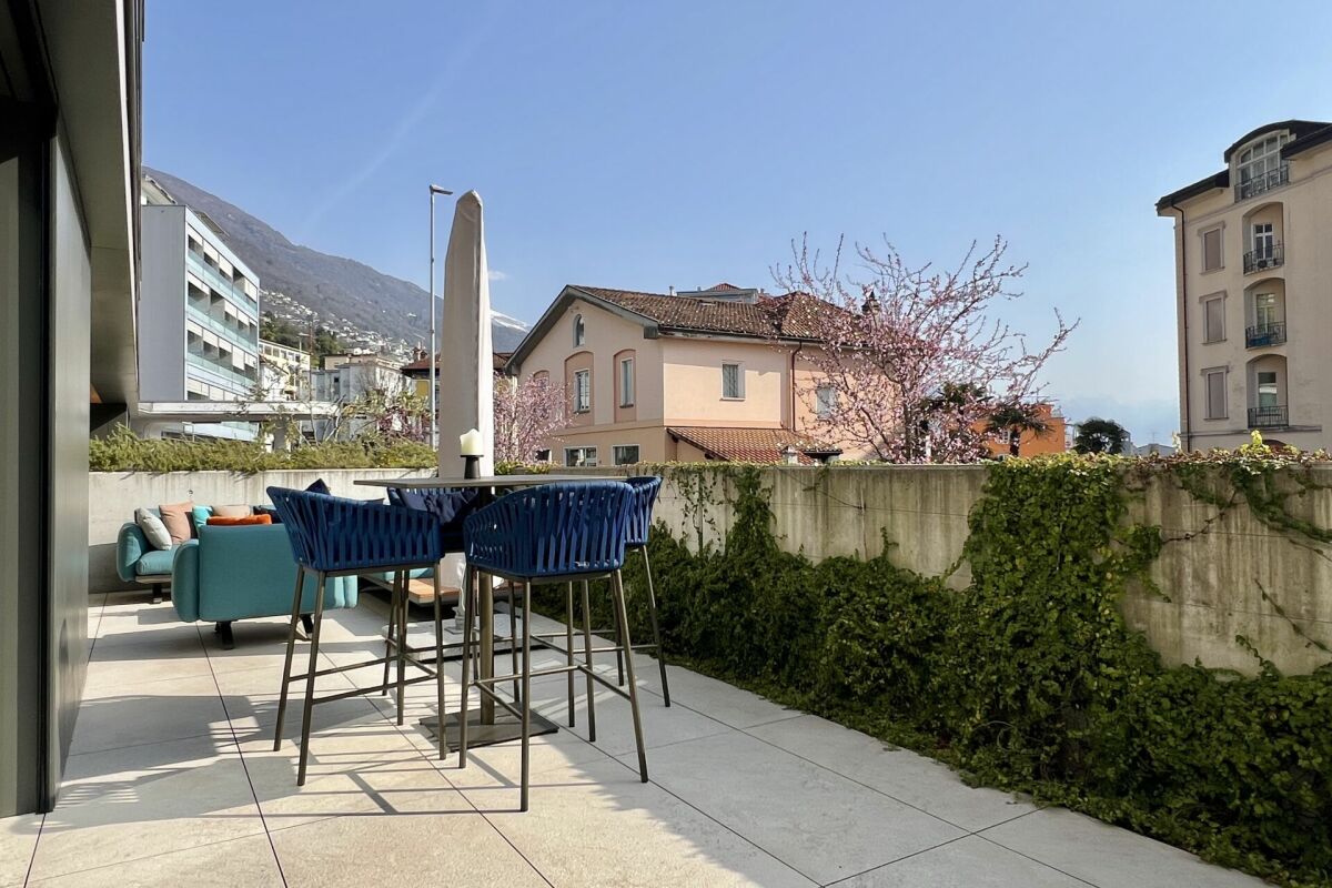 Luxuriöse Stadtwohnung mit Garten & Terrasse Nähe See u. Zentrum