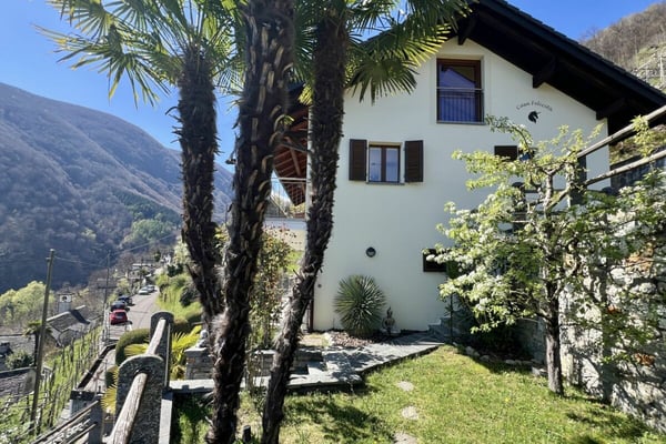 Schönes Einfamilienhaus in herrlicher Sonnenlage mit grossem Garten, eigenem Weinberg und Lift 55