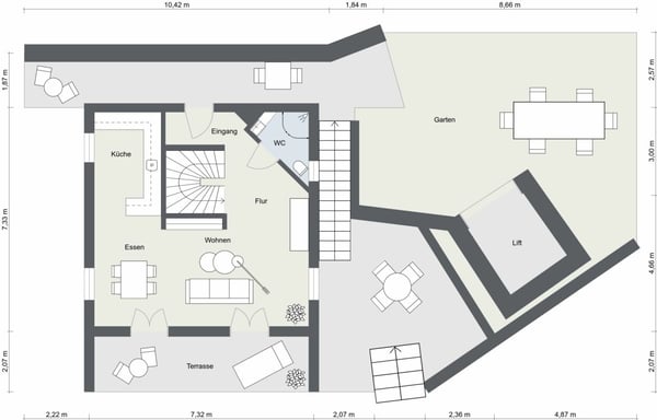 Schönes Einfamilienhaus in herrlicher Sonnenlage mit grossem Garten, eigenem Weinberg und Lift 16