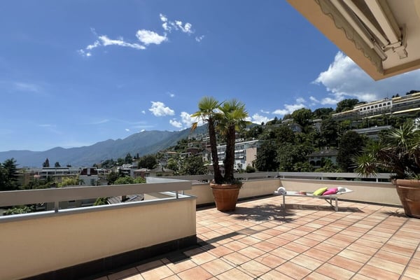 Elegante Attikawohnung mit grosser Sonnenterrasse und Gemeinschaftspool - Nähe See und Zentrum ASCONA 48