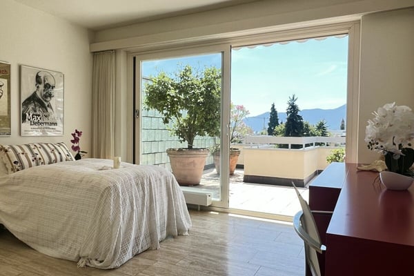 Elegante Attikawohnung mit grosser Sonnenterrasse und Gemeinschaftspool - Nähe See und Zentrum ASCONA 58