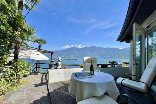 Häuschen mit  herrlicher Seesicht, Privatstrand und vielen 