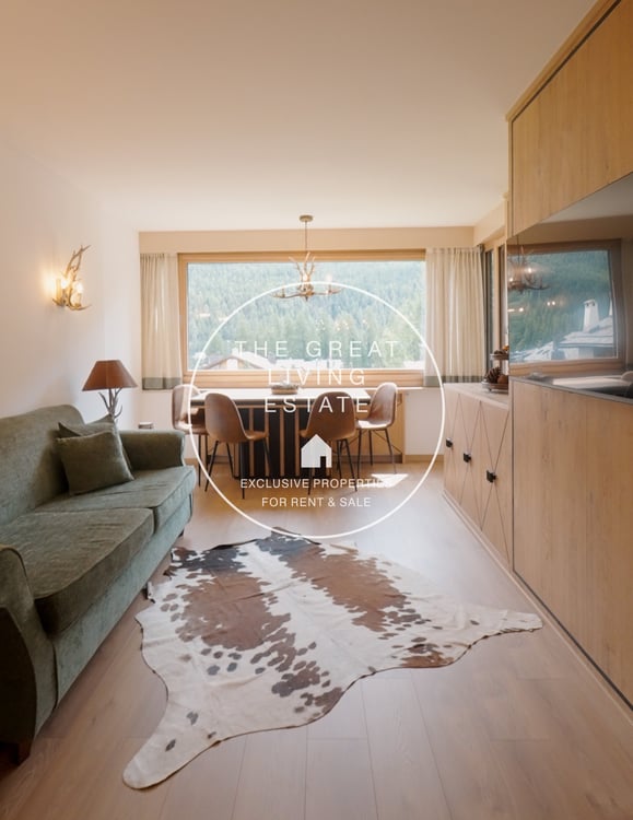 Elegante appartamento arredato di 1.5 locali a St. Moritz con vista panoramica 2