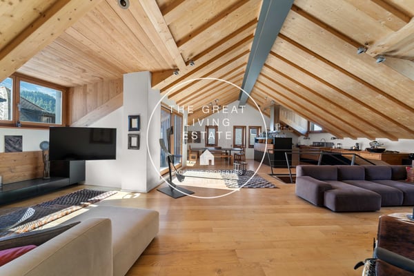 Splendido appartamento di 3.5 locali con monolocale annesso con vista panoramica a Celerina 1