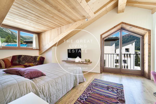 Splendido appartamento di 3.5 locali con monolocale annesso con vista panoramica a Celerina 15